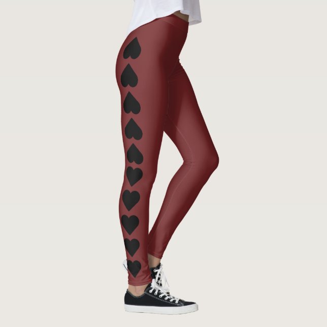 Leggings Piernas con forma de corazón (Derecha)