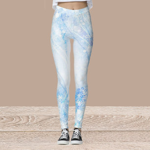 Leggings Piernas copadas de nieve en invierno