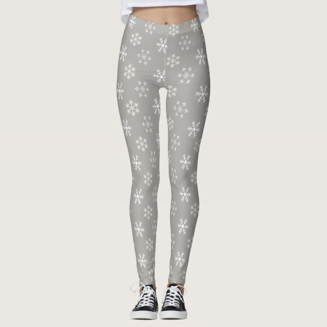 Leggings Piernas copadas de nieve #HolidayZ (Anverso)