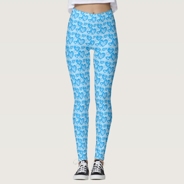 Leggings Piernas/corazones (Anverso)