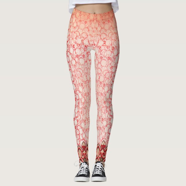 Leggings Piernas cubiertas, cubiertas y de espalda V al air (Anverso)