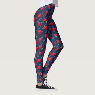 Leggings Piernas de alimentación de flores