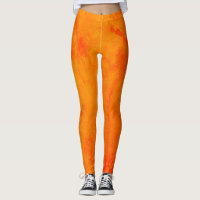 Piernas de aplastamiento naranja