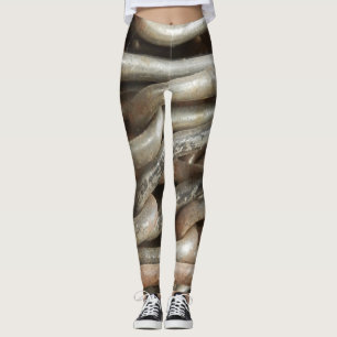 Leggings Piernas de cadena antiguas