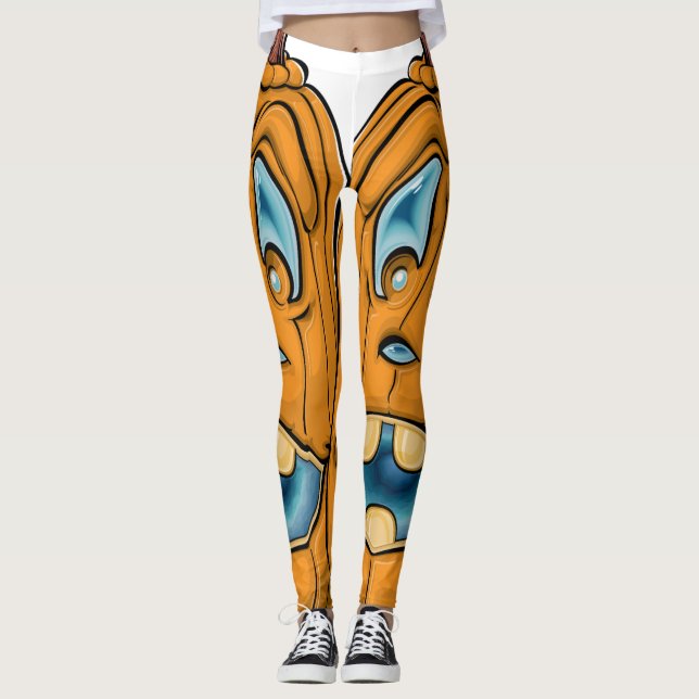 Leggings Piernas de calabaza (Anverso)
