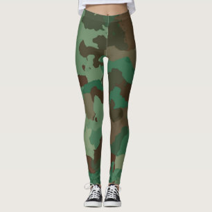Leggings piernas de camuflaje militar