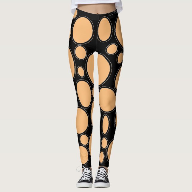Leggings Piernas de círculo (Anverso)