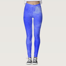 Leggings Piernas de color azul