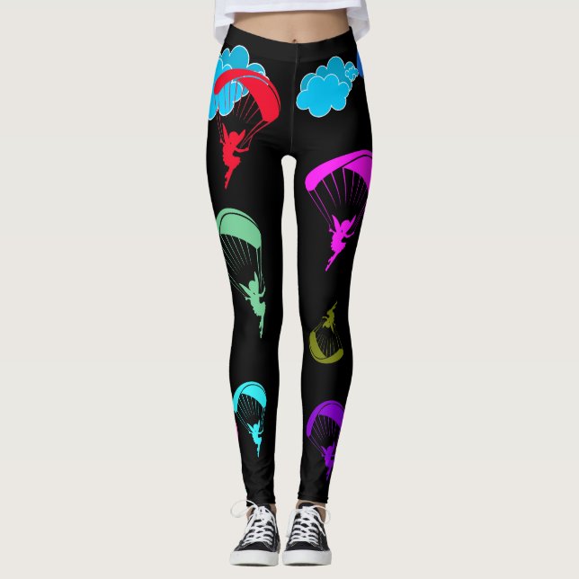 Leggings Piernas de color negro (Anverso)