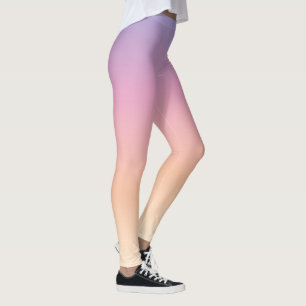 Leggings Piernas de color púrpura, rosa y rosa