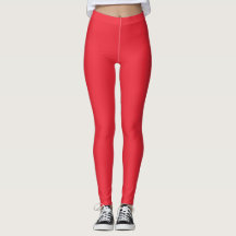 Piernas de color rojo imperial