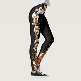 Leggings ¡🎃 Piernas de cráneo Spook-tacular! 🎃
