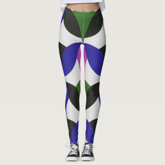 Leggings Piernas de curvas coloridas