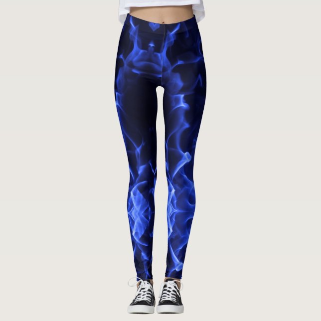 Leggings piernas de flash azules (Anverso)