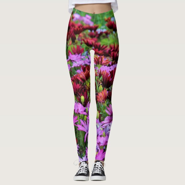 Leggings Piernas de flores (Anverso)