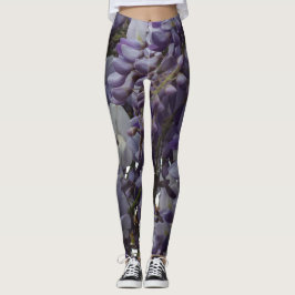 Leggings Piernas de flores moradas