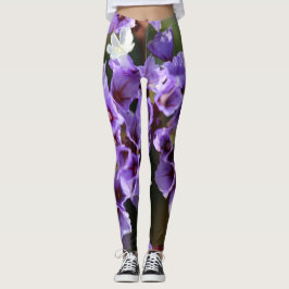 Leggings Piernas de flores moradas