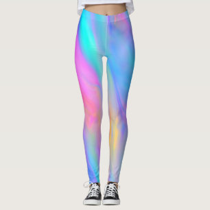Leggings Piernas de flujo neón