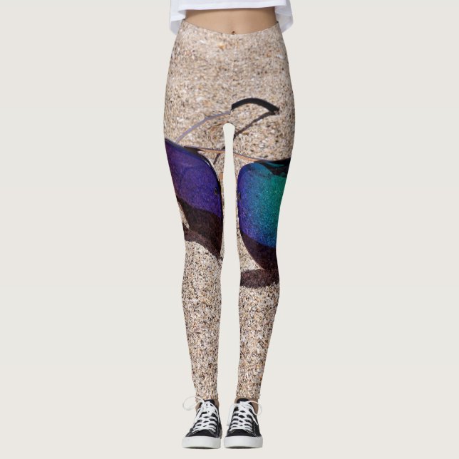 Leggings Piernas de gafas de sol (Anverso)