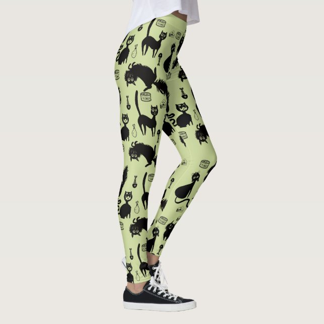 Leggings Piernas de gato hambrientas (Derecha)