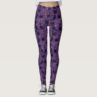 Leggings Piernas de gato negro