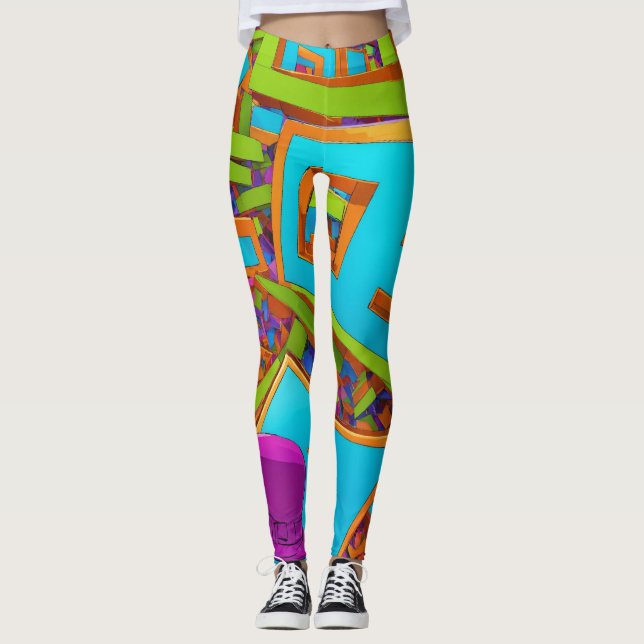 Leggings "Piernas de Groove Urbanas: estilo inspirado en el (Anverso)