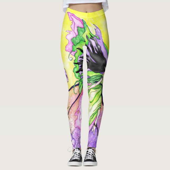 Leggings Piernas de hadas de primavera (Anverso)