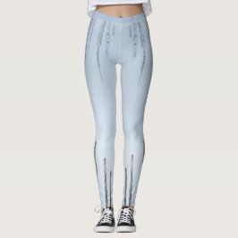 Leggings Piernas de hielo azul claro