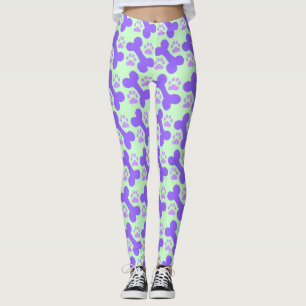 Leggings Piernas de huesos de perro y de garras