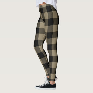 Leggings Piernas de juego de peinado negro