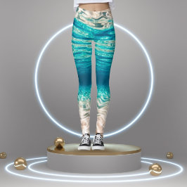 Leggings Piernas de la Brisa del Océano