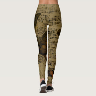 Leggings PIERNAS de la MOMIA de HALLOWEEN por