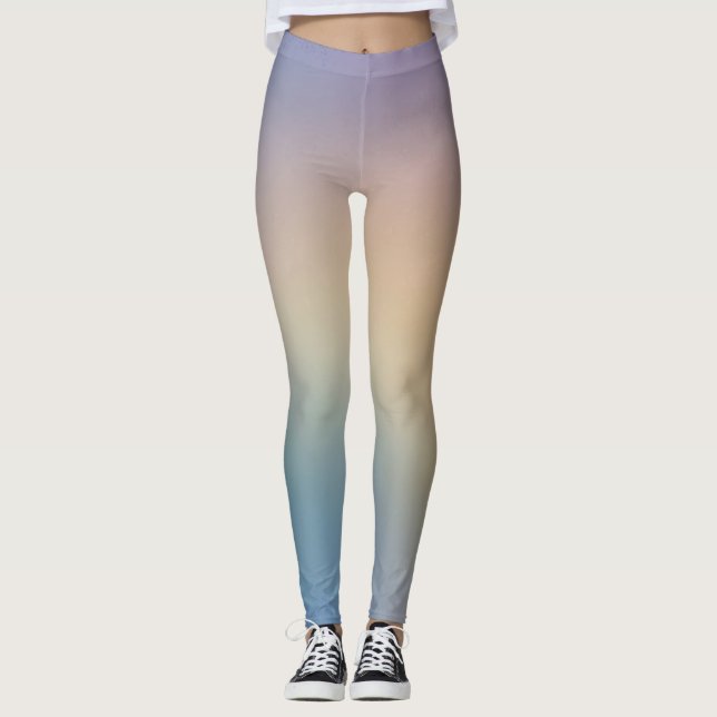 Leggings Piernas de la nube Pastel (Anverso)