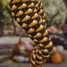 Leggings Piernas de la piel de la calabaza de Acción de Gra