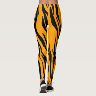 Leggings Piernas de líneas de tigre: estilo y comodidad fue