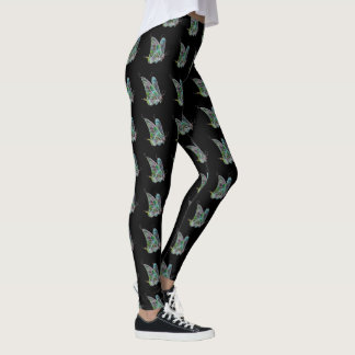 Leggings Piernas de mariposa exóticas