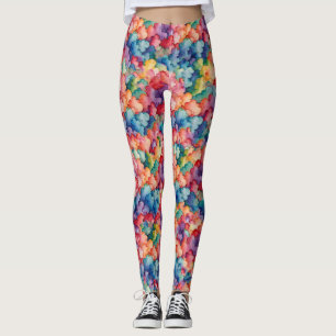 Leggings Piernas de nubes de arcoiris