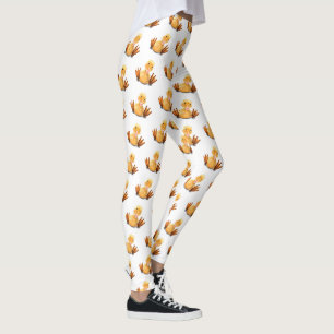 Leggings Piernas de patos amarillos