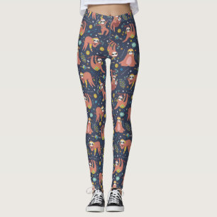 Leggings Piernas de patrón de eslora de corte