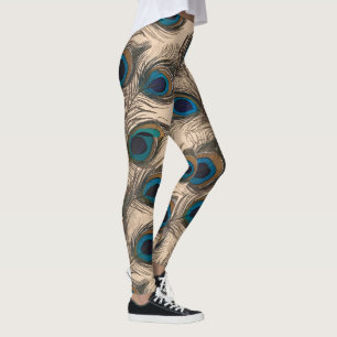 Leggings Piernas de pavo real