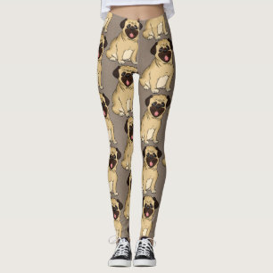 Leggings Piernas de perro de pug