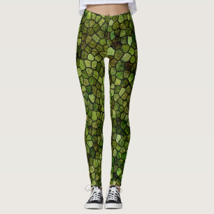 Leggings Piernas de piel reptiles