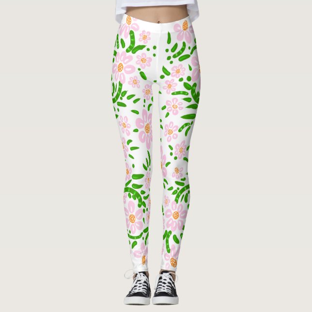 Leggings Piernas de primavera (Anverso)