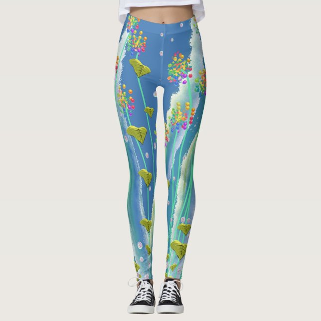 Leggings Piernas de primavera (Anverso)