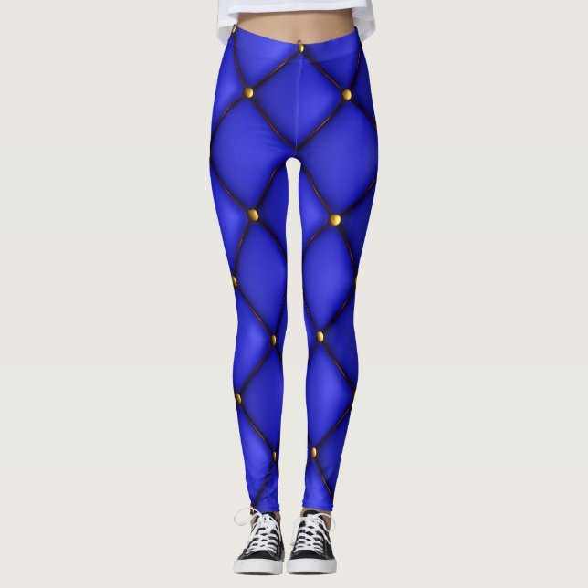 Leggings Piernas de rayas negras (Anverso)