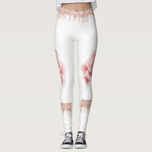 Leggings Piernas de Rosa de espuma rosada