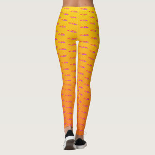 Leggings Piernas de sol de ojos rosas