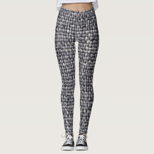 Leggings piernas de tejido de tela