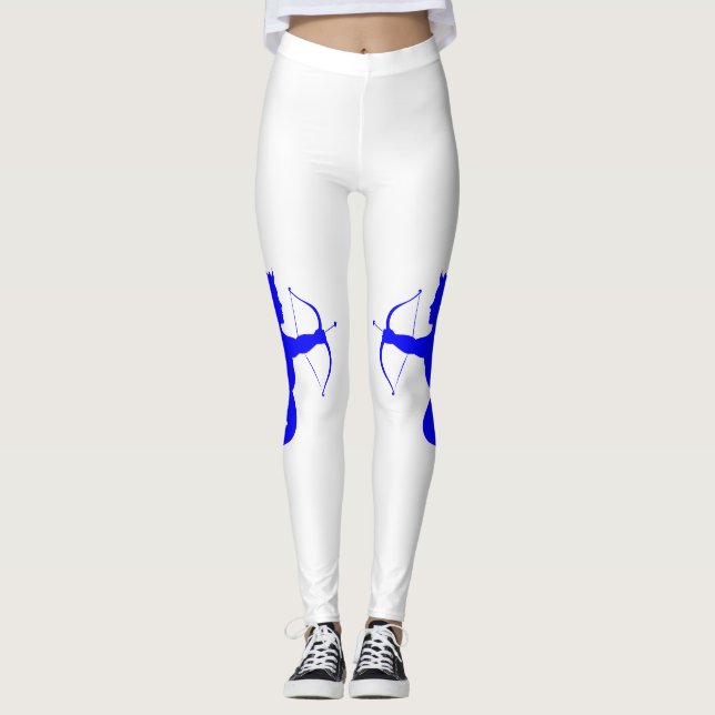 Leggings Piernas del Ángel Azul (Anverso)