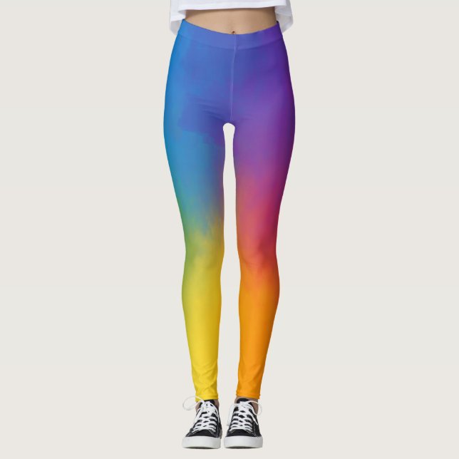 Leggings Piernas del arcoiris (Anverso)